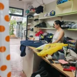 sartoria zj negozio interno