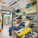 sartoria zj negozio interno